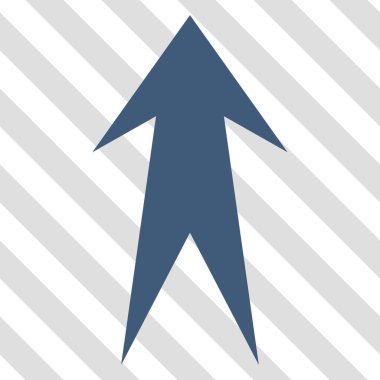 Yukarı Oklu Vektör Simgesi