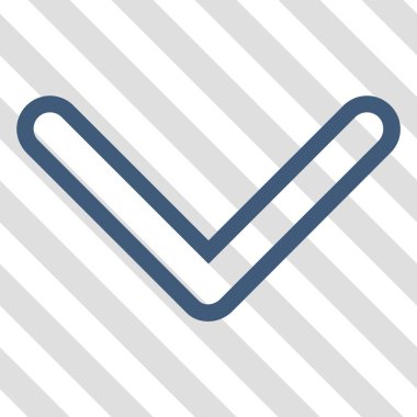 Vektör simgesi aşağı ok ucu