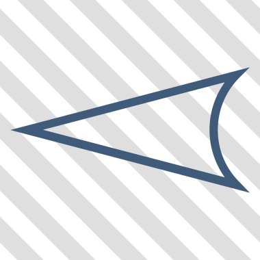 Ok ucu sol vektör simgesi