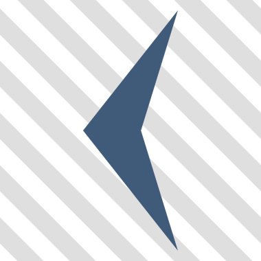 Ok ucu sol vektör simgesi