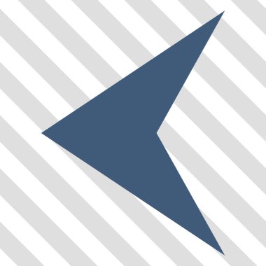 Ok ucu sol vektör simgesi