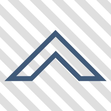 Vektör simge yukarı ok ucu