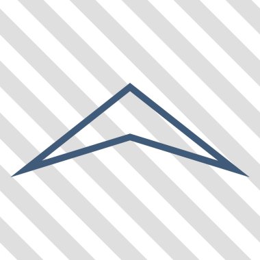 Vektör simge yukarı ok ucu