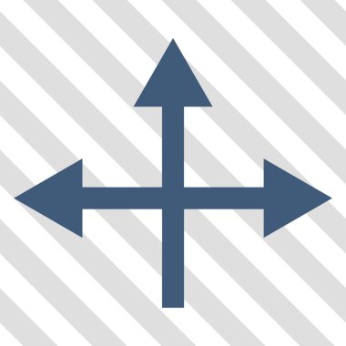 Kavşak yön vektör simgesi