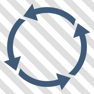 geri dönüşüm vektör simgesi