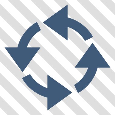 geri dönüşüm vektör simgesi