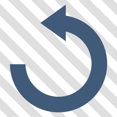 Döndürme sol vektör simgesi