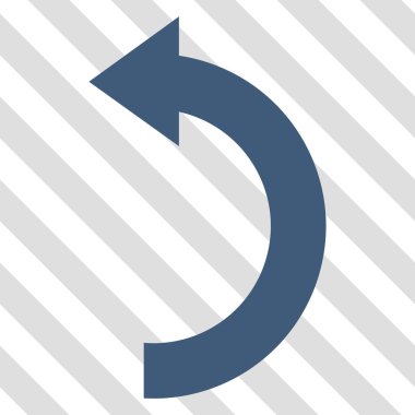 Döndürme sol vektör simgesi