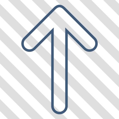 Vektör simge yukarı yönlü ok