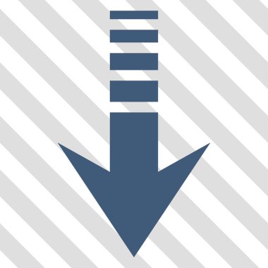 Aşağıya vektör simgesi gönder