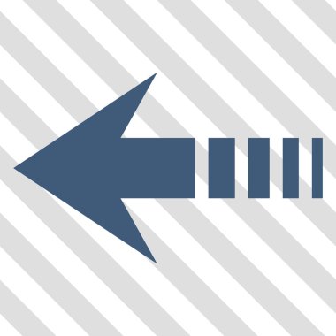 Sol vektör simge göndermek