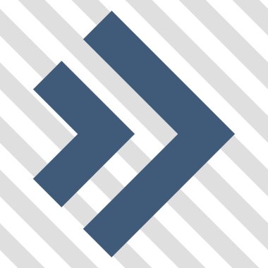 Üst karakter doğru vektör simgesi