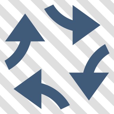 Oklar vektör simge girdap