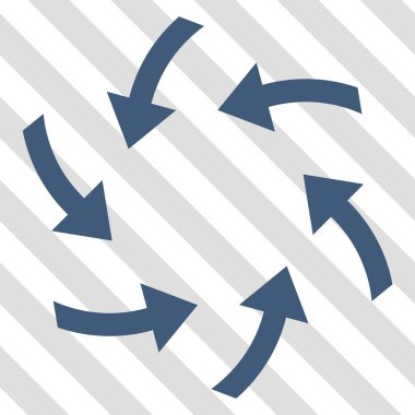 Oklar vektör simge girdap