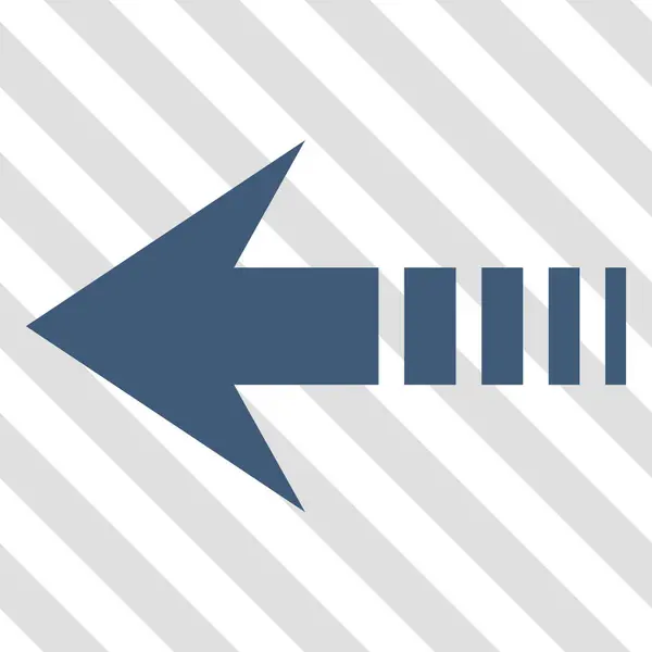 Envoyer icône vectorielle gauche — Image vectorielle