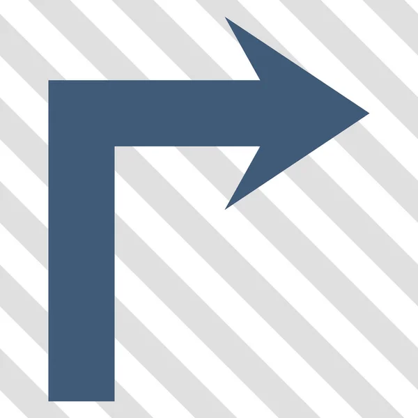 Векторная икона поворота направо — стоковый вектор