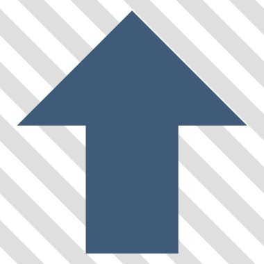 Yukarı Oklu Vektör Simgesi