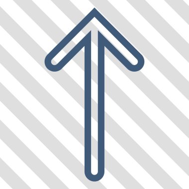 Yukarı Oklu Vektör Simgesi