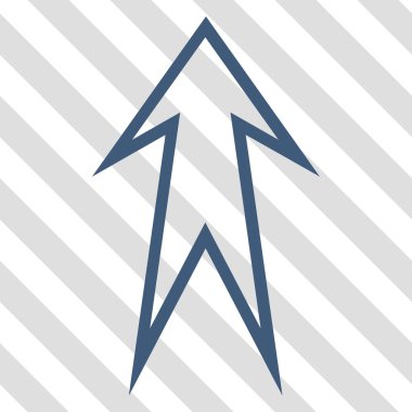 Yukarı Oklu Vektör Simgesi