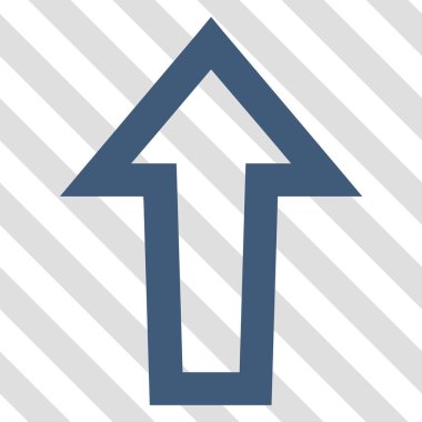 Yukarı Oklu Vektör Simgesi