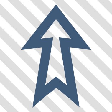 Yukarı Oklu Vektör Simgesi