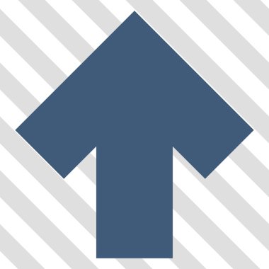 Yukarı Oklu Vektör Simgesi