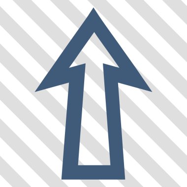 Yukarı Oklu Vektör Simgesi