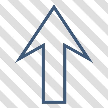 Yukarı Oklu Vektör Simgesi