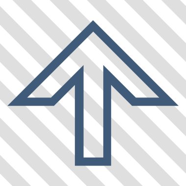 Yukarı Oklu Vektör Simgesi