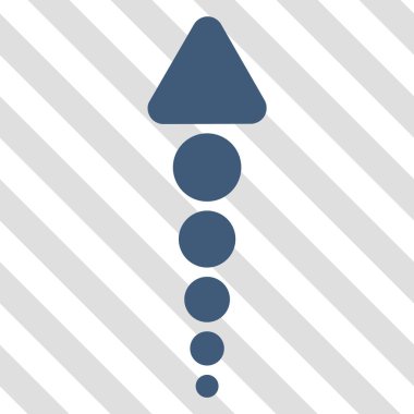 Yukarı Oklu Vektör Simgesi