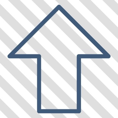 Yukarı Oklu Vektör Simgesi