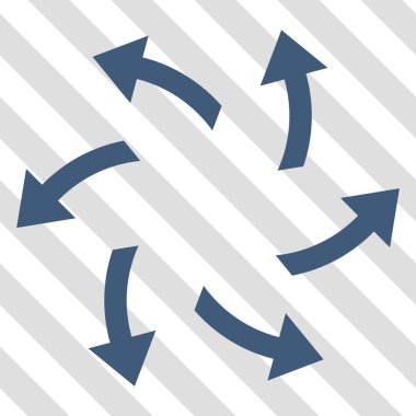 Santrifüj okları vektör simgesi