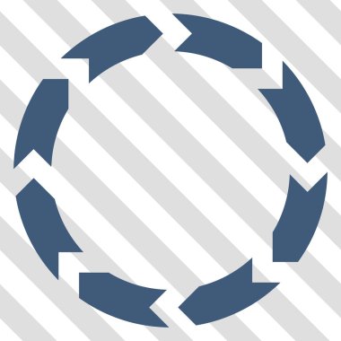 Dolaşım vektör simgesi