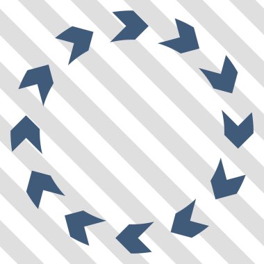 Dolaşım vektör simgesi