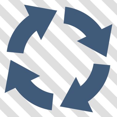 Dolaşım vektör simgesi