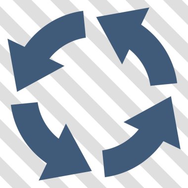 Dolaşım vektör simgesi