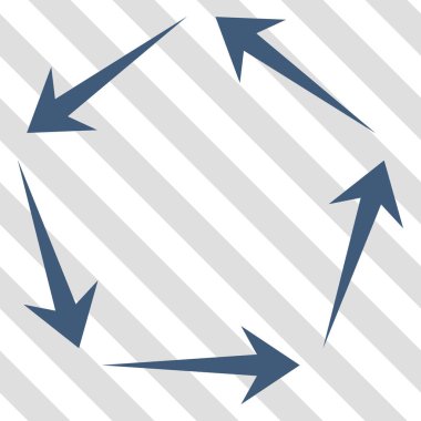 Dolaşım vektör simgesi