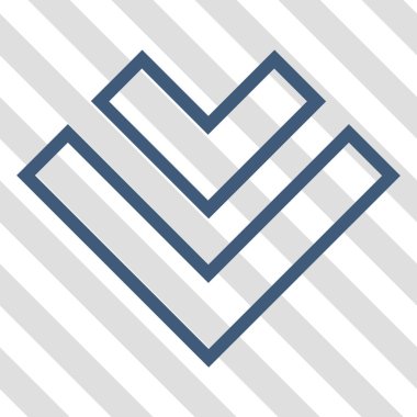 Vektör simgesi aşağı yön