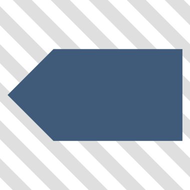 Yön sol vektör simgesi