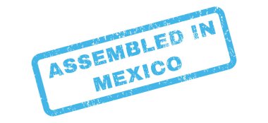 Meksika lastik damgalamak içinde monte