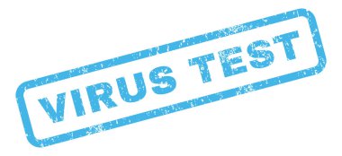 Virüs Test lastik damgası