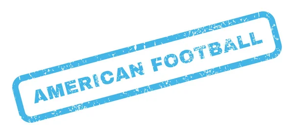 美式足球橡皮戳 — 图库矢量图片