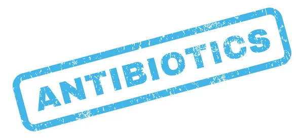 Antibiotics Rubber Stamp — Stock Vector