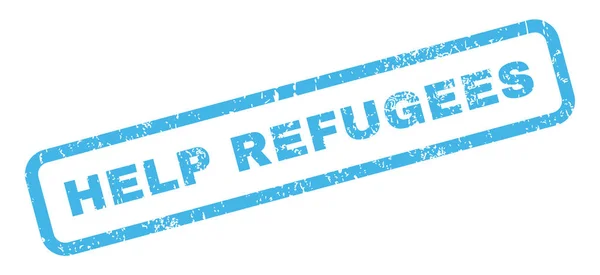 Flüchtlingen helfen — Stockvektor