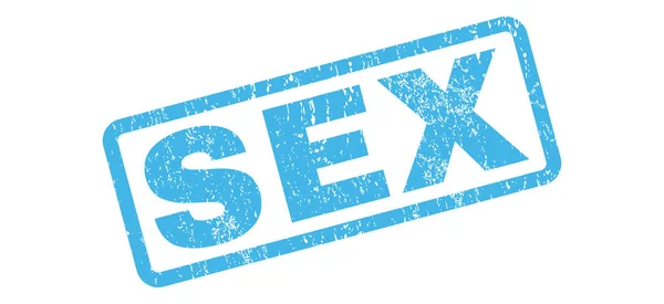 Sex razítko — Stockový vektor