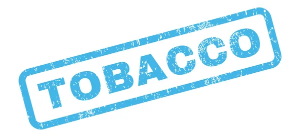 Timbre en caoutchouc de tabac — Image vectorielle