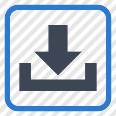 Vektör simgesi bir çerçeve içinde indirme