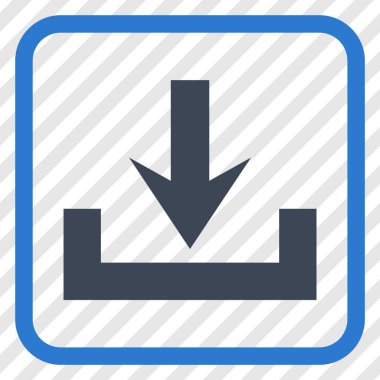 Vektör simgesi bir çerçeve içinde indirme