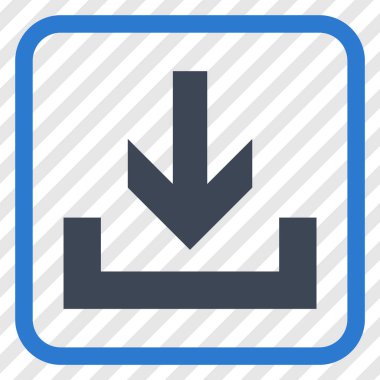 Vektör simgesi bir çerçeve içinde indirme