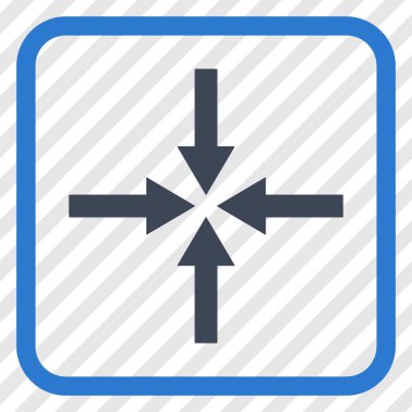 Etkisi oklar bir çerçeve içinde simge vektör